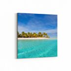 Olla 13886K Doğa / Manzara Görseli Kare Kanvas Tablo (Ölçü: 25X25)