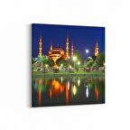 Olla 18898K Yapı Görseli Kare Kanvas Tablo (Ölçü: 30X30)