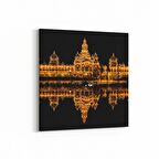 Olla 18884K Yapı Görseli Kare Kanvas Tablo (Ölçü: 25X25)