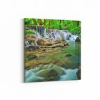 Olla 13477K Doğa / Manzara Görseli Kare Kanvas Tablo (Ölçü: 30X30)
