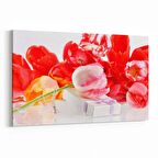 Olla 11615Y Çiçek Görseli Yatay Kanvas Tablo (Ölçü: 120X80)