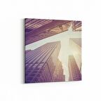 Olla 18513K4 Yapı Görseli Kare 4'lü Kanvas Tablo (Ölçü: 125X125)