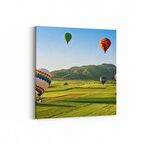 Olla 13861K Doğa / Manzara Görseli Kare Kanvas Tablo (Ölçü: 60X60)