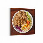 Olla 15102K Gıda Görseli Kare Kanvas Tablo (Ölçü: 60X60)
