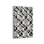 Olla 10038D Abstract 3 Boyut Görsel Dikey Kanvas Tablo (Ölçü: 100X150)