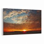 Olla 16118Y Günbatımı Görseli Yatay Kanvas Tablo (Ölçü: 150X100)