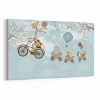 Olla 12755Y Çocuk Odası Görseli Yatay Kanvas Tablo (Ölçü: 45X30)