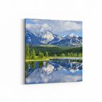 Olla 13172K Doğa / Manzara Görseli Kare Kanvas Tablo (Ölçü: 100X100)