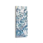 Olla 10083DI Abstract Görsel Dikey İnce Kanvas Tablo (Ölçü: 50X150)