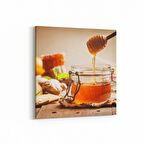 Olla 15223K Gıda Görseli Kare Kanvas Tablo (Ölçü: 60X60)