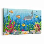 Olla 12789Y Çocuk Odası Görseli Yatay Kanvas Tablo (Ölçü: 30X20)