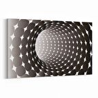 Olla 10263Y Abstract Girdap Görsel Yatay Kanvas Tablo (Ölçü: 120X80)