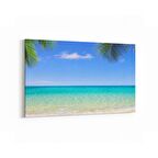 Olla 16339Y Kumsal / Sahil Görseli Yatay Kanvas Tablo (Ölçü: 30X20)