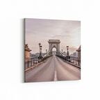 Olla 18077K4 Yapı Görseli Kare 4'lü Kanvas Tablo (Ölçü: 65X65)