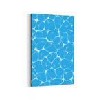 Olla 17237D Su / Damla Görseli Dikey Kanvas Tablo (Ölçü: 80X120)