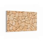 Olla 17477Y Taş / Tuğla Görseli Yatay Kanvas Tablo (Ölçü: 30X20)