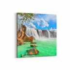 Olla 13253K Doğa / Manzara Görseli Kare Kanvas Tablo (Ölçü: 100X100)