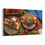 Olla 15208Y Gıda Görseli Yatay Kanvas Tablo (Ölçü: 150X100)