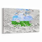 Olla 14530Y Doğa / Manzara Görseli Yatay Kanvas Tablo (Ölçü: 150X100)