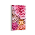Olla 11625DD Çiçek Görseli Dikey Dar Kanvas Tablo (Ölçü: 60X120)