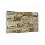 Olla 17469Y Taş / Tuğla Görseli Yatay Kanvas Tablo (Ölçü: 45X30)