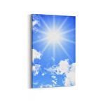 Olla 15605D Gökyüzü Bulut Görseli  Dikey Kanvas Tablo (Ölçü: 70X105)