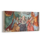 Olla 16279YD Heykel / Sanat Görseli Yatay Dar Kanvas Tablo (Ölçü: 80X40)