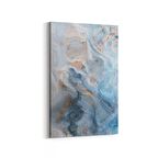 Olla 16664D Mermer Desen Görsel Dikey Kanvas Tablo (Ölçü: 80X120)