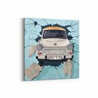 Olla 12226K Araç Görseli Kare Kanvas Tablo (Ölçü: 60X60)