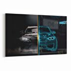 Olla 12221Y Araç Görseli Yatay Kanvas Tablo (Ölçü: 90X60)