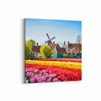 Olla 18644K Yapı Görseli Kare Kanvas Tablo (Ölçü: 30X30)