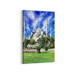 Olla 19003D Yapı Görseli Dikey Kanvas Tablo (Ölçü: 100X150)