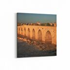 Olla 17891K Yapı Görseli Kare Kanvas Tablo (Ölçü: 25X25)