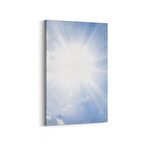 Olla 15390D Gökyüzü Bulut Görseli  Dikey Kanvas Tablo (Ölçü: 60X90)