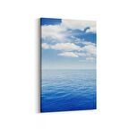 Olla 16386D Kumsal / Sahil Görseli Dikey Kanvas Tablo (Ölçü: 100X150)