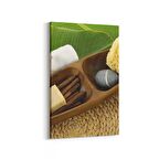 Olla 17087D Spa / Masaj Görseli Dikey Kanvas Tablo (Ölçü: 70X105)