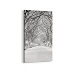 Olla 13780DD Doğa / Manzara Görseli Dikey Dar Kanvas Tablo (Ölçü: 40X80)