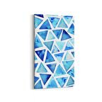Olla 10357DD Abstract Görsel Dikey Dar Kanvas Tablo (Ölçü: 30X60)