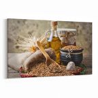 Olla 15119Y Gıda Görseli Yatay Kanvas Tablo (Ölçü: 150X100)