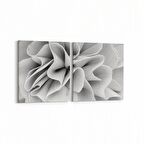 Olla 10199K2Y Abstract Görsel Kare 2'li Yatay Kanvas Tablo (Ölçü: 105X50)
