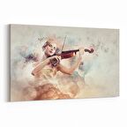 Olla 16804Y Model / Manken Görseli Yatay Kanvas Tablo (Ölçü: 90X60)