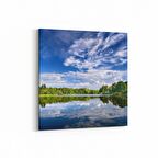 Olla 13585K Doğa / Manzara Görseli Kare Kanvas Tablo (Ölçü: 25X25)