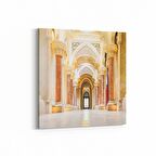 Olla 18333K4 Yapı Görseli Kare 4'lü Kanvas Tablo (Ölçü: 145X145)