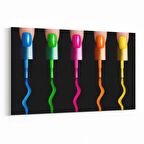 Olla 16312Y Kuaför / Berber Görseli Yatay Kanvas Tablo (Ölçü: 45X30)