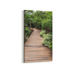 Olla 13439DD Doğa / Manzara Görseli Dikey Dar Kanvas Tablo (Ölçü: 60X120)