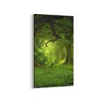 Olla 14120DD Doğa / Manzara Görseli Dikey Dar Kanvas Tablo (Ölçü: 40X80)