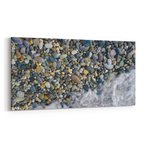 Olla 12895YD Deniz / Okyanus Görseli Yatay Dar Kanvas Tablo (Ölçü: 60X30)