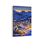 Olla 18329D Yapı Görseli Dikey Kanvas Tablo (Ölçü: 60X90)