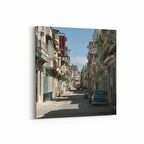 Olla 18508K4 Yapı Görseli Kare 4'lü Kanvas Tablo (Ölçü: 145X145)