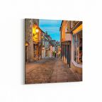 Olla 18642K Yapı Görseli Kare Kanvas Tablo (Ölçü: 60X60)